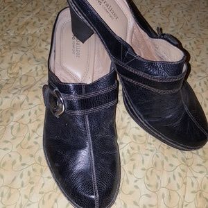 Naturalizer "Drifter" Leather Mule/Bootie Sz11W